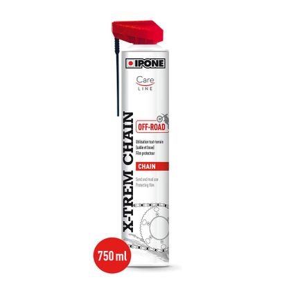 Graisse chaine Ipone CARELINE X-TREM CHAIN OFF ROAD 750 ML Universel