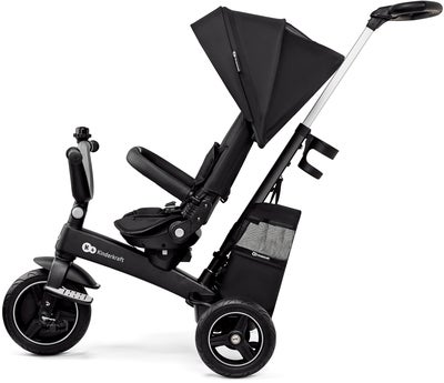 Kinderkraft EASYTWIST Trehjulssykkel, Svart
