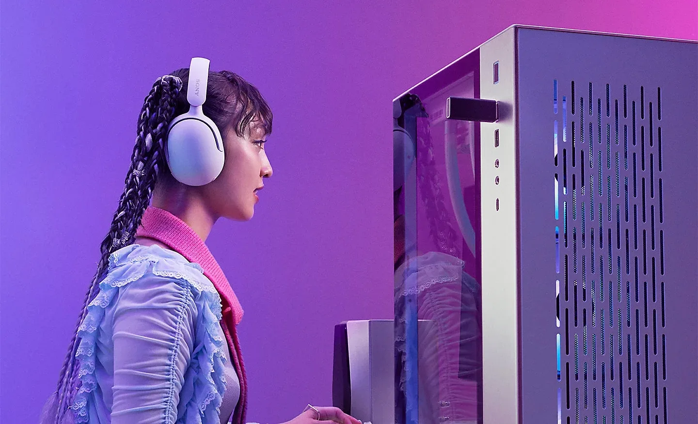 Sony INZONE H5 Blanc Casques gaming