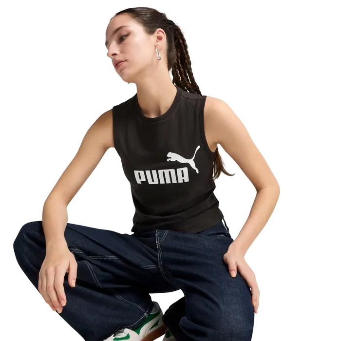 Puma ESS No. 1 Logo Slim Tanktop Dames