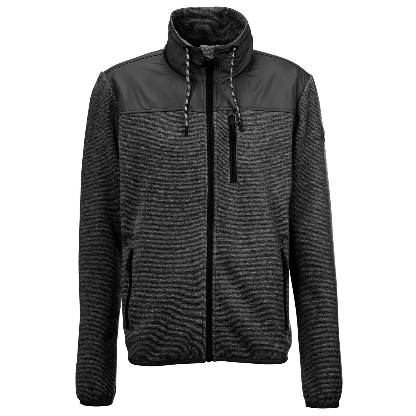 KilltecStrickfleecejacke «Hybridoptik»