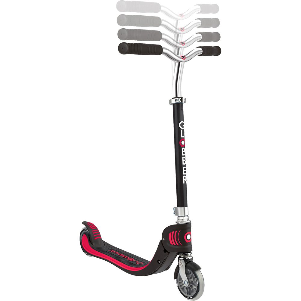 Globber Flow 125 Foldable V2 Scooter Kinder schwarz