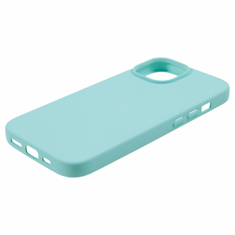 Mercury Goospery - iPhone 15 Gummi Case Hülle - Türkis (Matt)