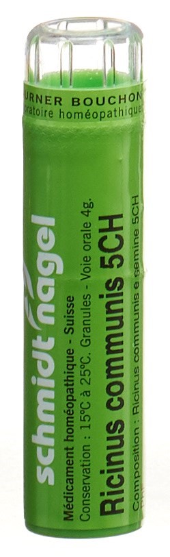 SCHMIDT-NAGEL Ricinus communis 5 CH<br>4 g, Granulat