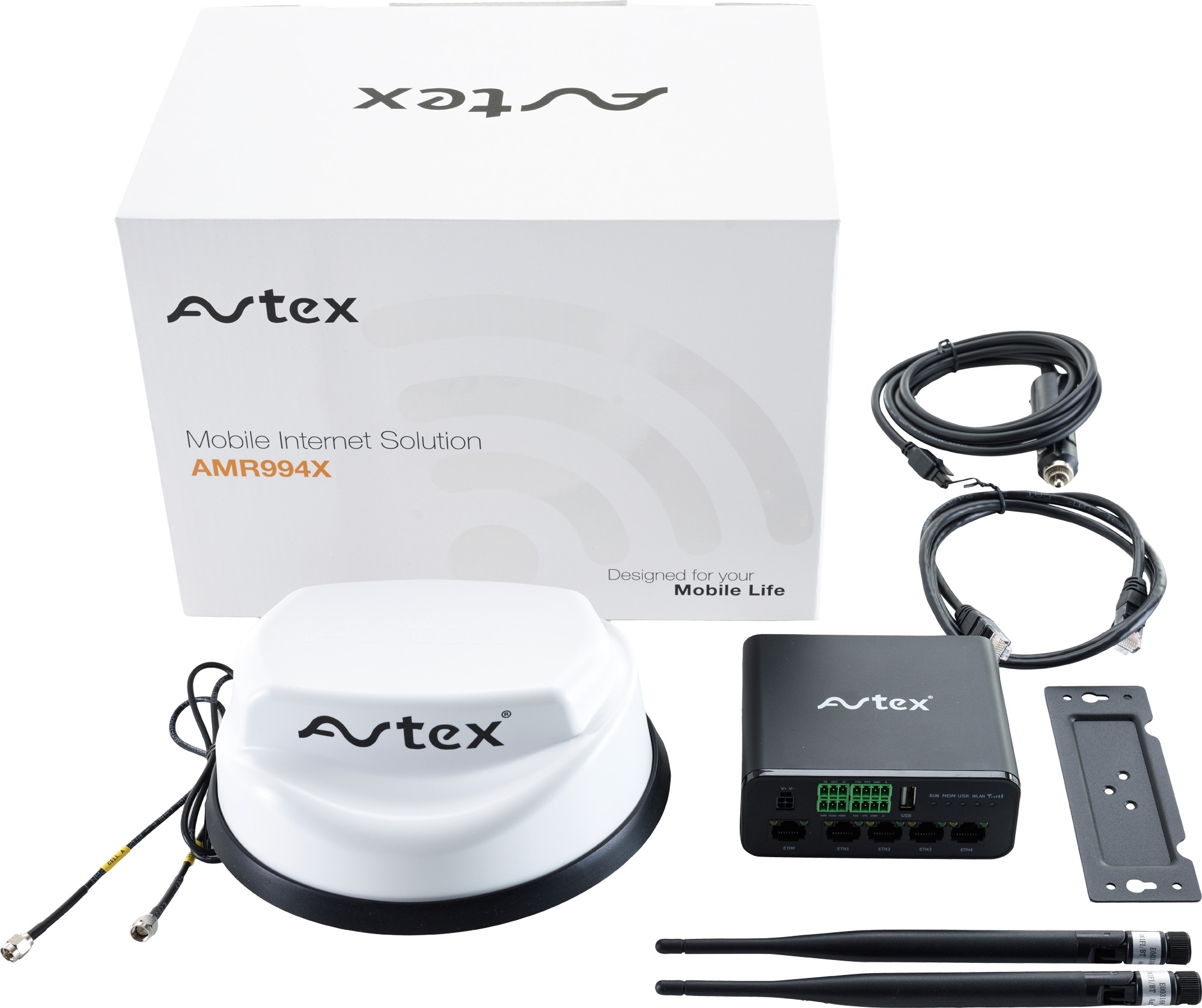 Avtex Mobiler 5G RouterAMR995X mit Dual-SIM-Funktion