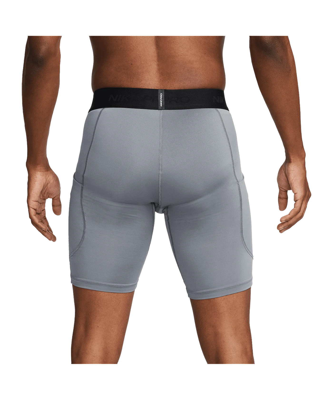 Nike Pro Long Short Grau F084