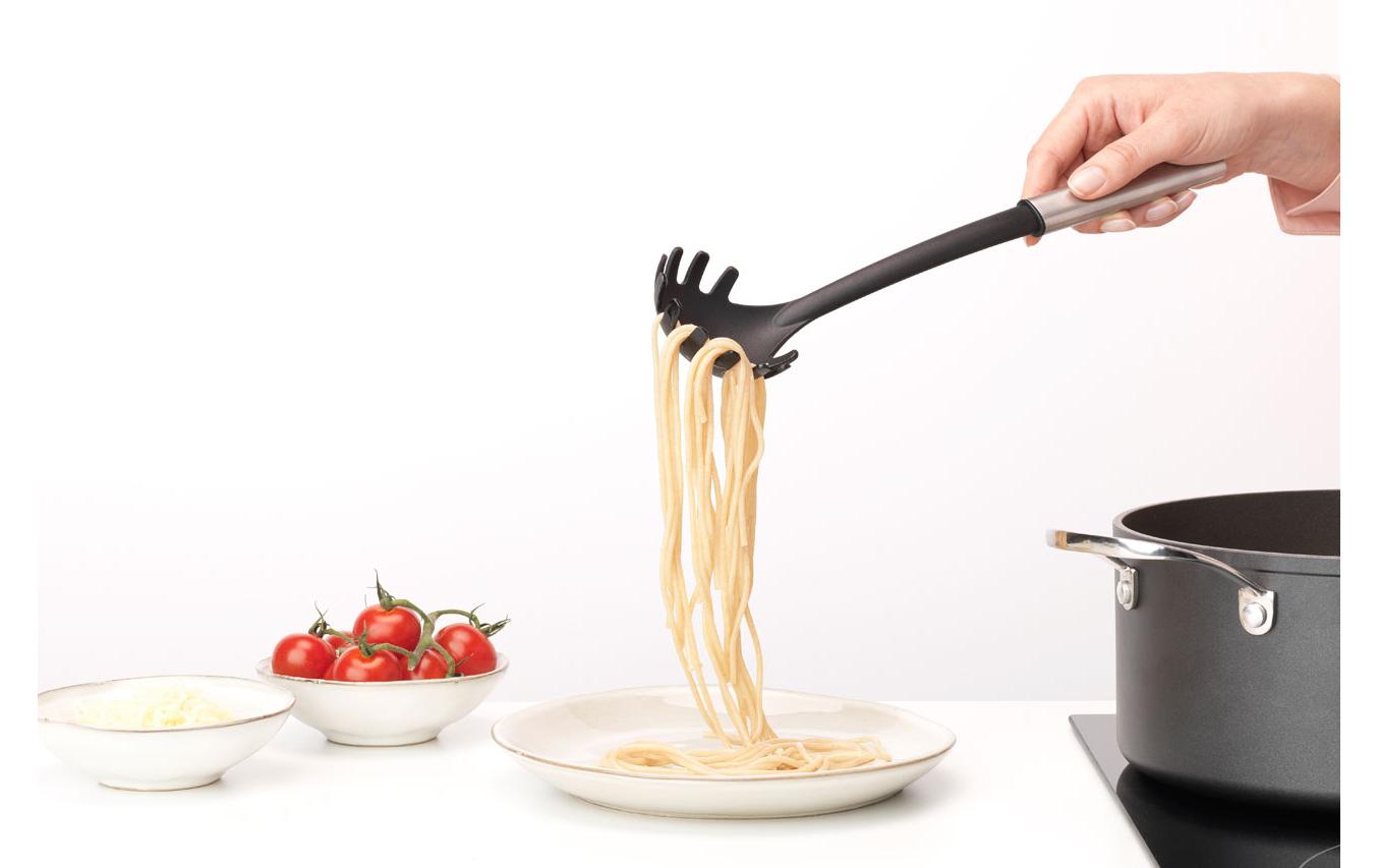 Spaghettilöffel Profile Line SchwarzPasta-Löffel