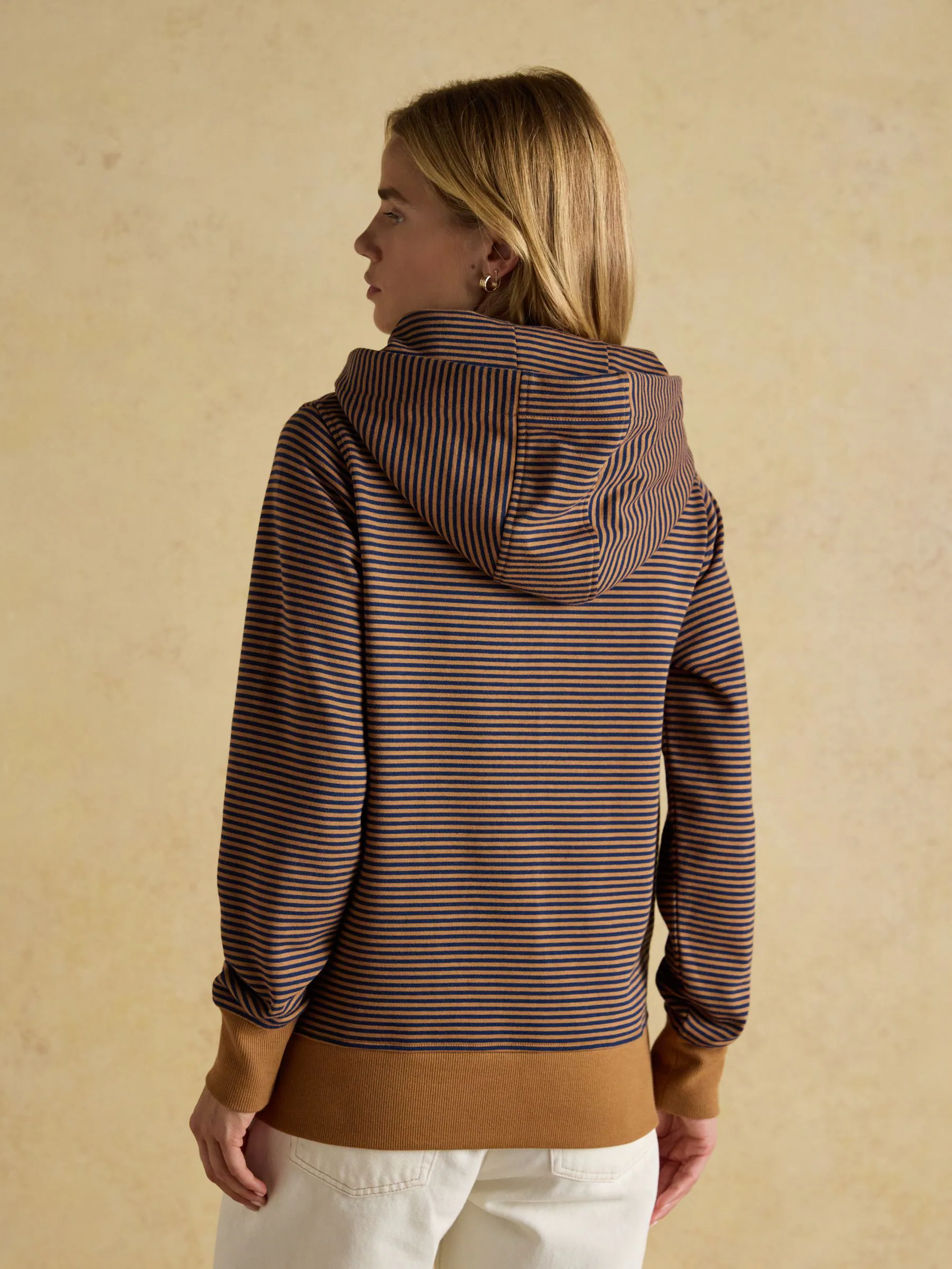 Joules Rushton Cotton Cowl Neck Hoodie