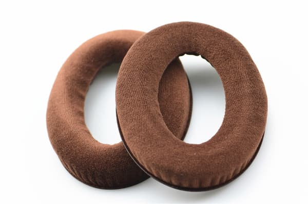 INF Øreputer i velur til Sennheiser HD598 HD599 569 559, 1 par brune