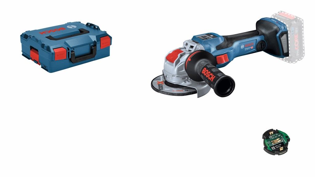 Bosch GWX 18V-15 SC Accu haakse haakse slijper (in L-Boxx) - 06019H6500