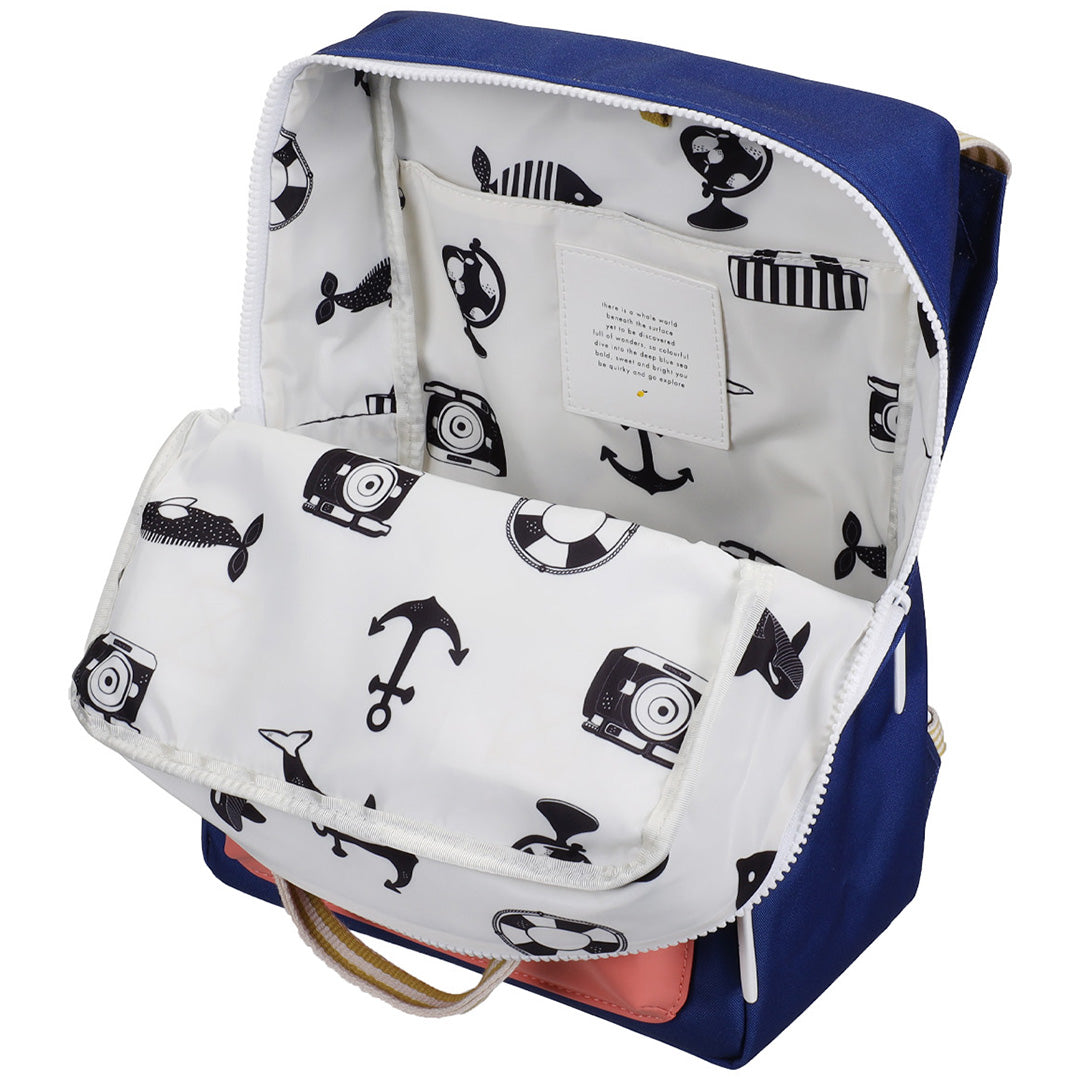 sticky lemon rugzak envelope - ned blue - 32 cm