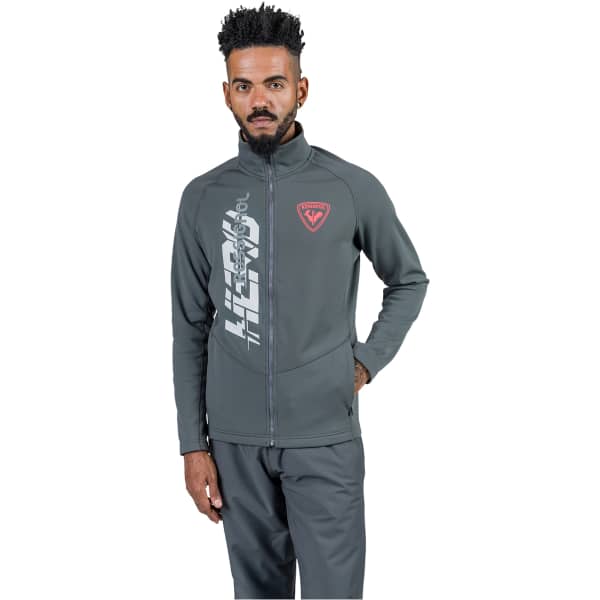 Veste polaire ROSSIGNOL NEW HERO CLASSIQUE CLIM ONYX GREY