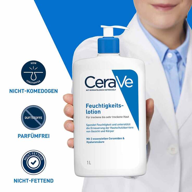 CeraVe Feuchtigkeitslotion, 1 l