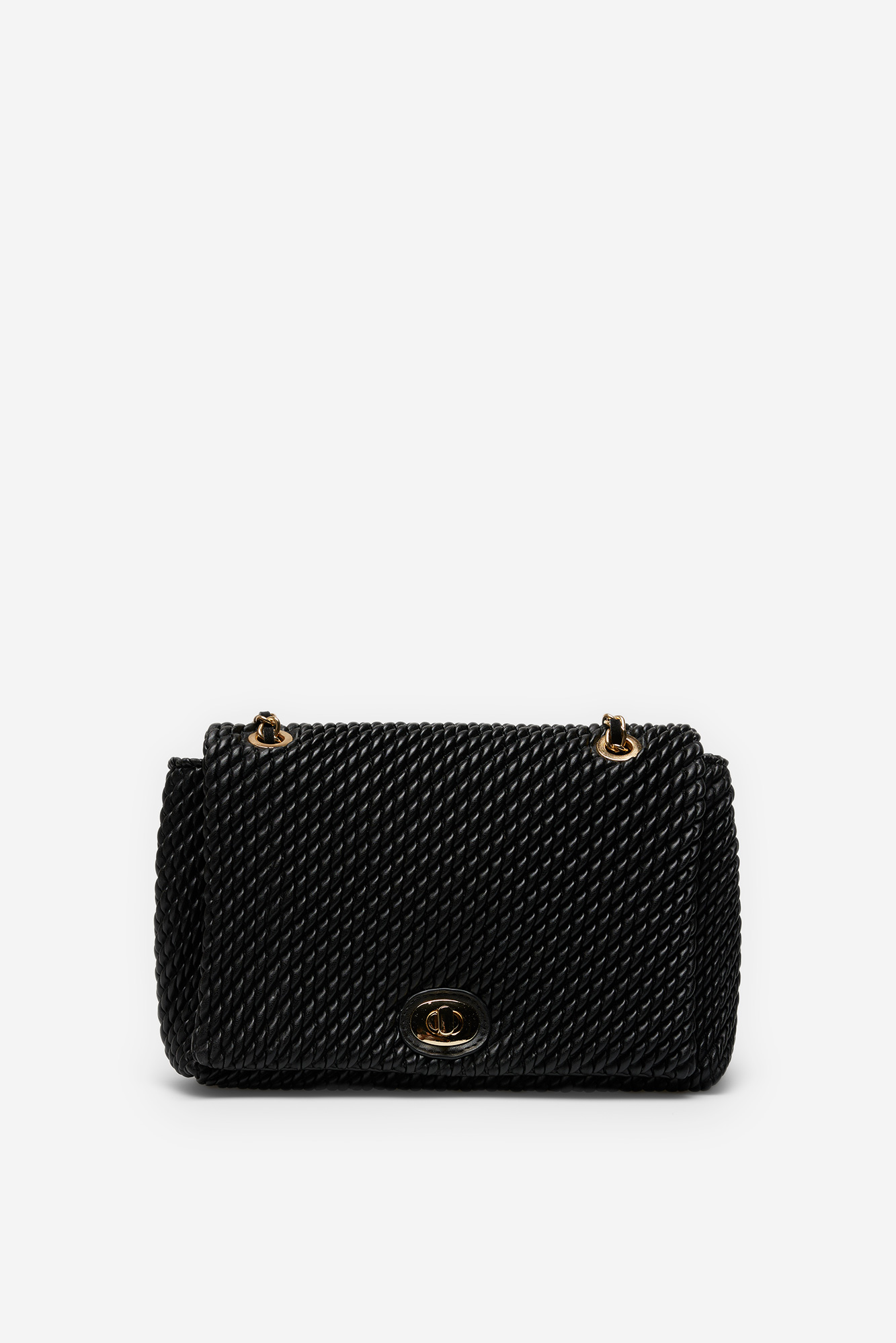 bolsa acolchoada com relevo