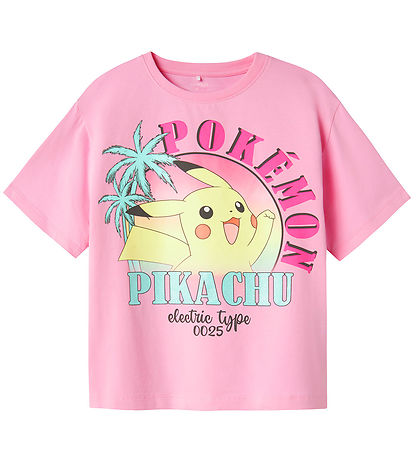 Name It T-Shirt - NkfFami - Pokémon - Pink Zuckerguss