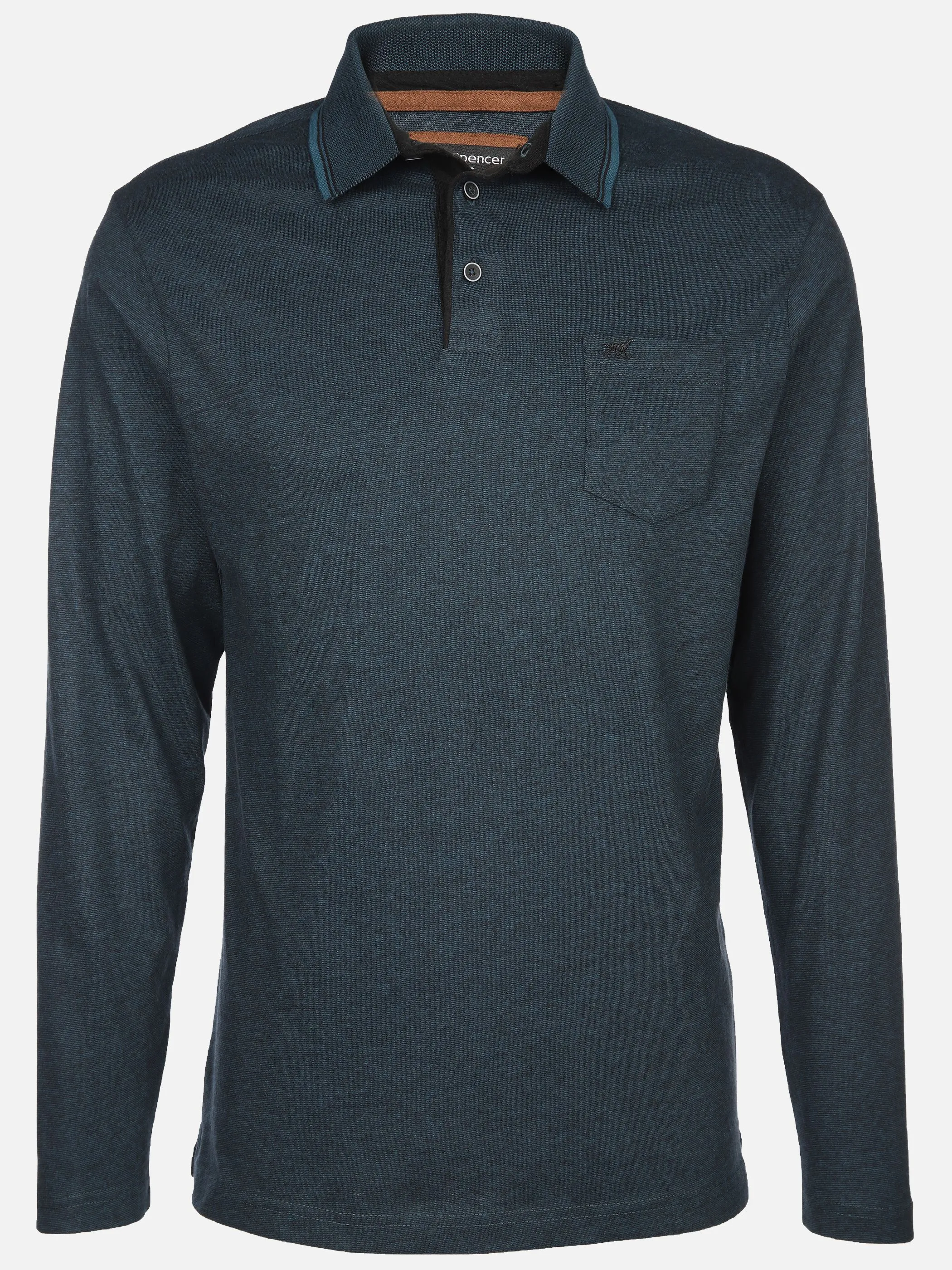 Herren Poloshirt mit langem Arm