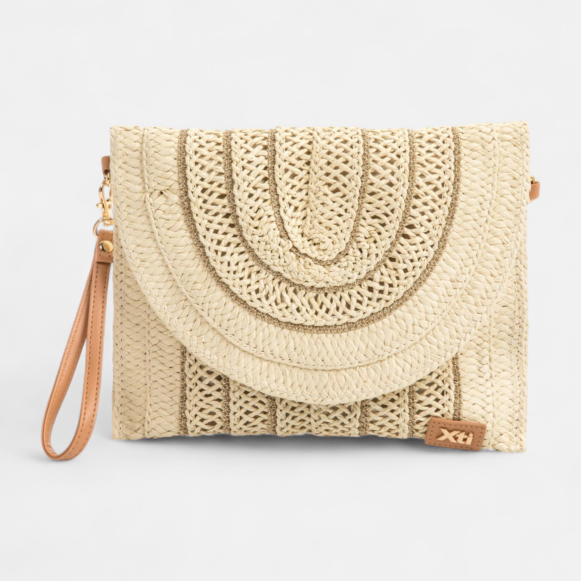 Sac bandoulière beige