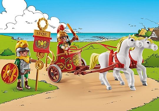 Playmobil - Asterix: Romersk stridsvogn (71543)