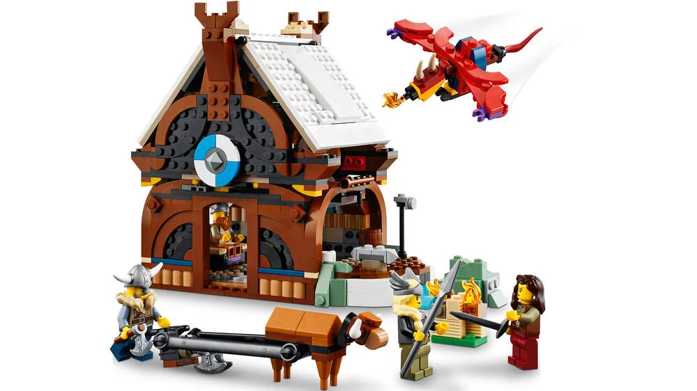 LEGO®CREATOR 31132 - LE BATEAU VIKING ET LE SERPENT DE MIDGARD