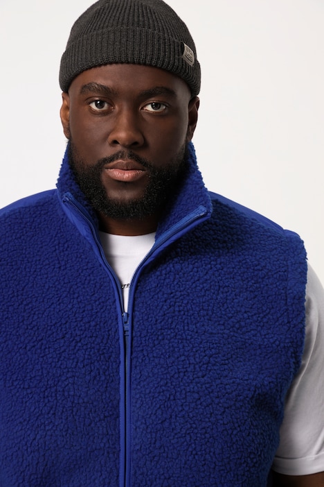 STHUGE Teddyfleece-Weste FLEXLASTIC®, Stehkragen, bis 8 XL
