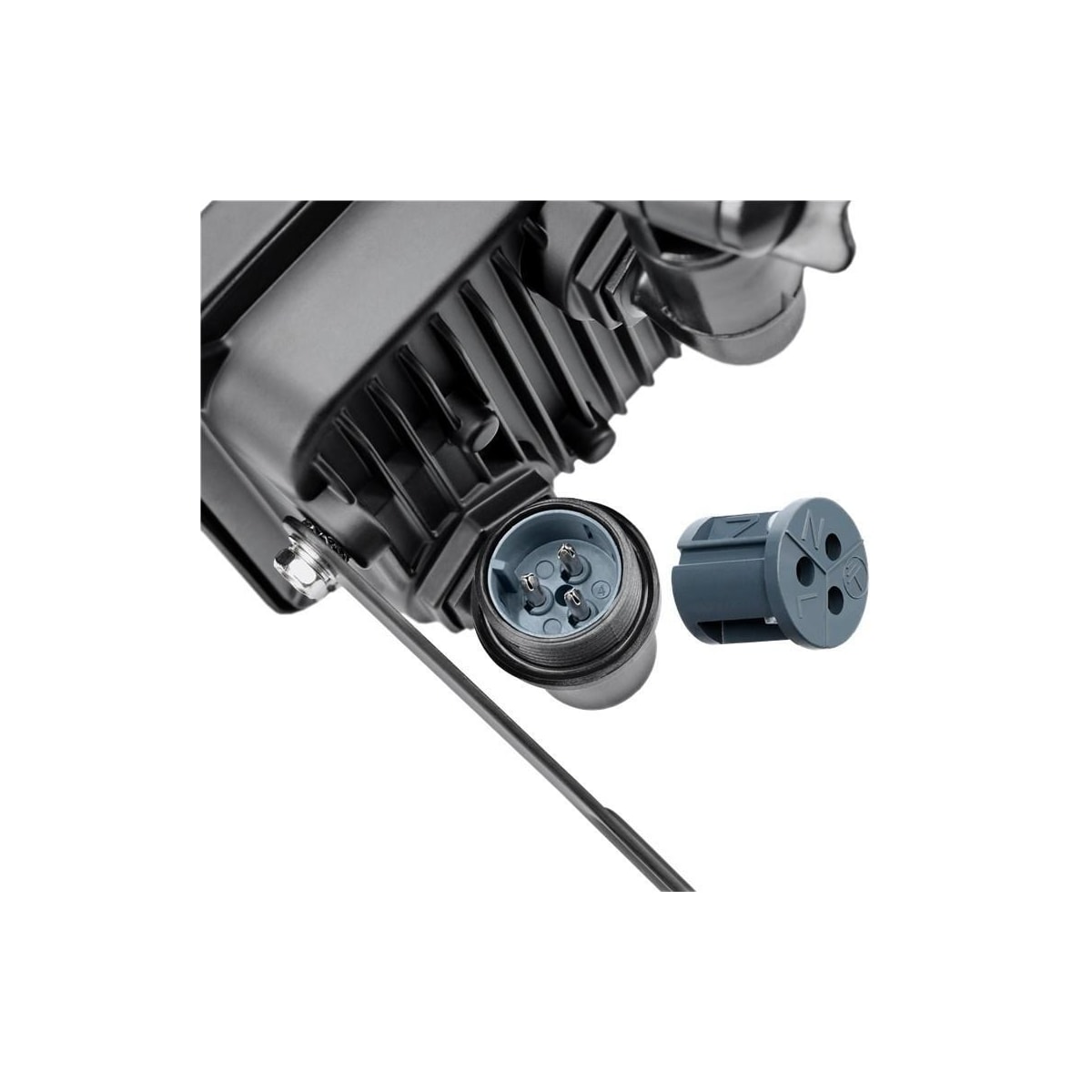 Goobay LED-spotlight for utendørs bruk, 100 W