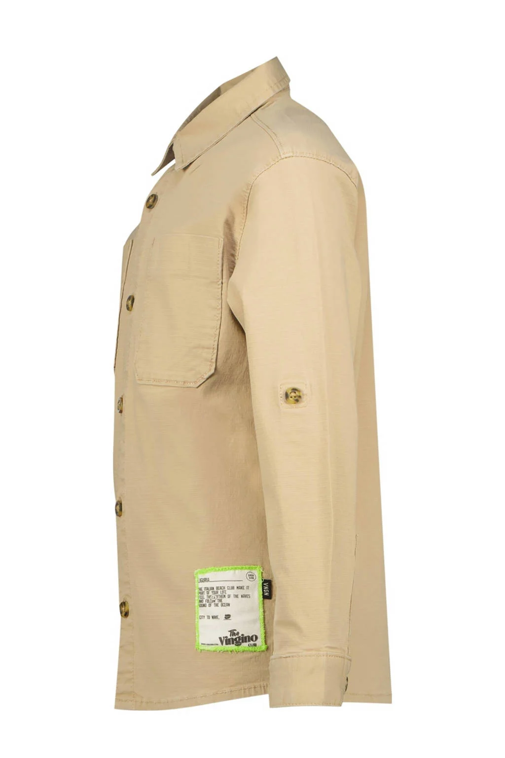 Vingino overhemd Lex beige