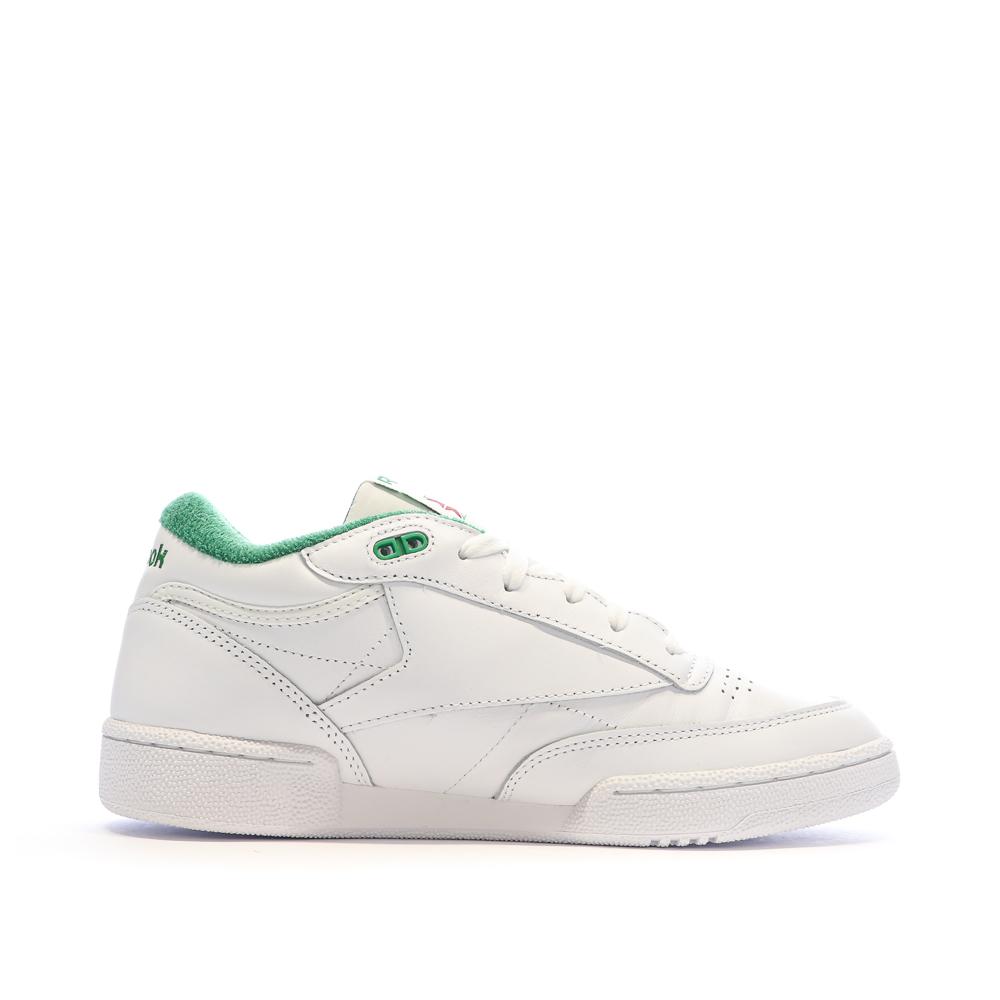 Reebok Baskets Blanches/Vertes Homme Reebok Club