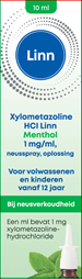 Linn Xylometazoline HCL Menthol Linn 1,0MG/ML Neusspray (10 ml)