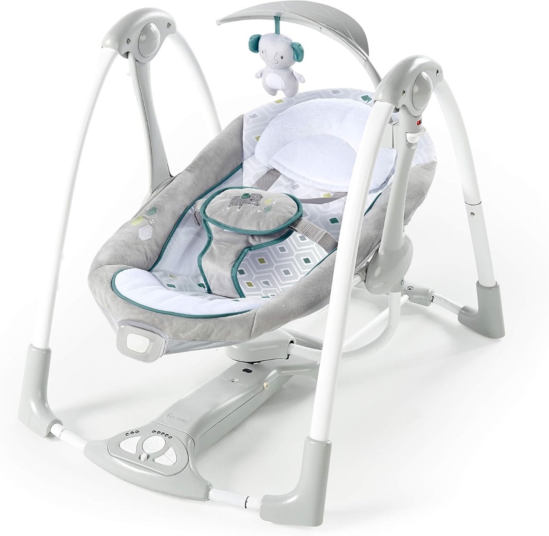 Ingenuity Nash 2-in-1 zusammenklappbare Babywippe