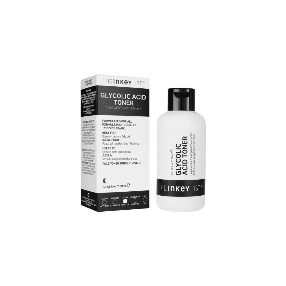 The Inkey List Glycolic Acid Toner - 100 ml.