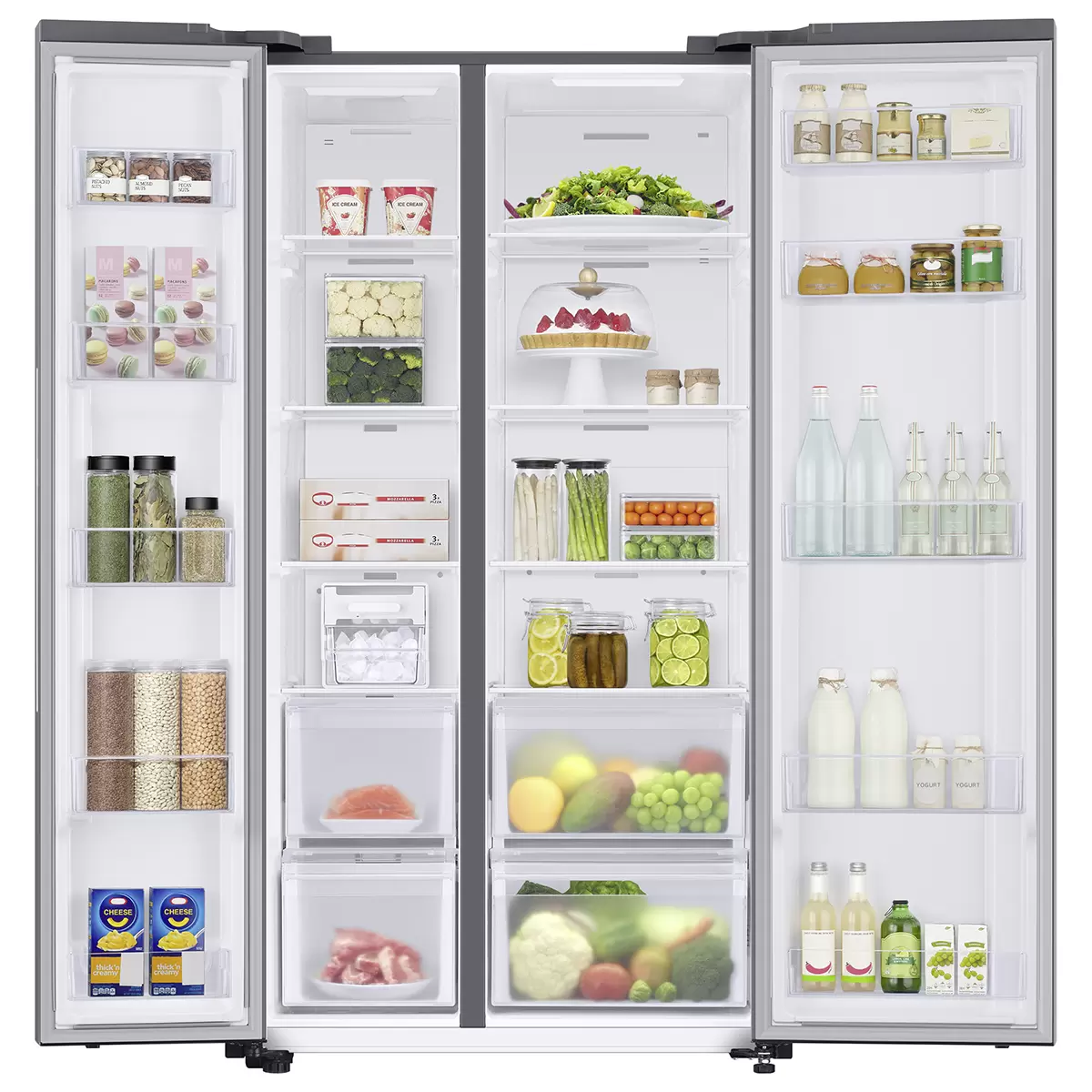 Samsung Food Center RS66A8101S9/WS Silber