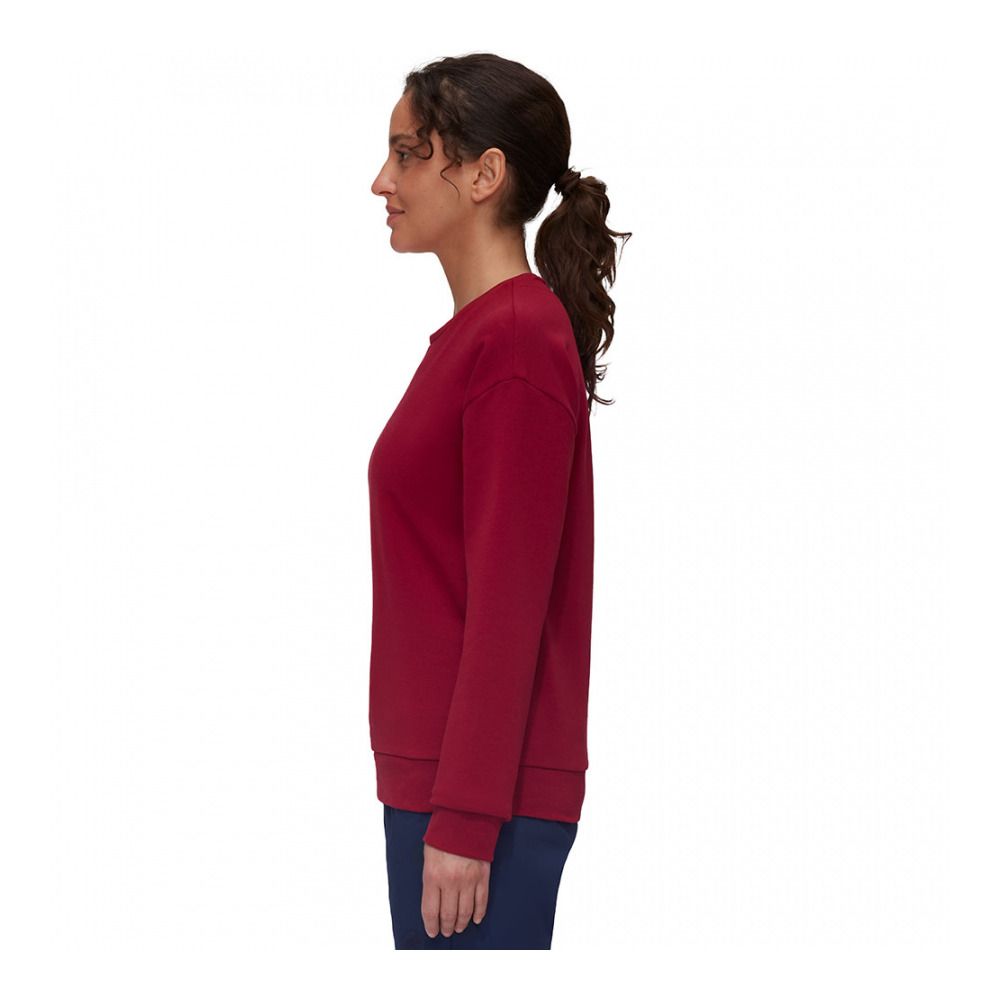 Mammut CORE ML CREW NECK ORIGINAL - Sweat Femme blood red