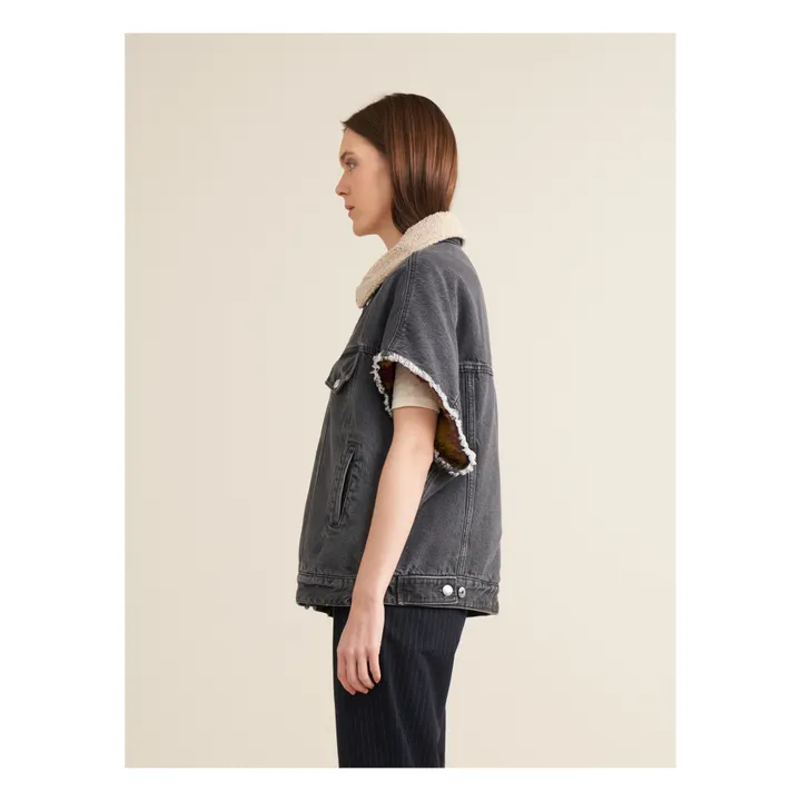 Bellerose Veste Ponca Coton Bio - Collection Femme | Used Black