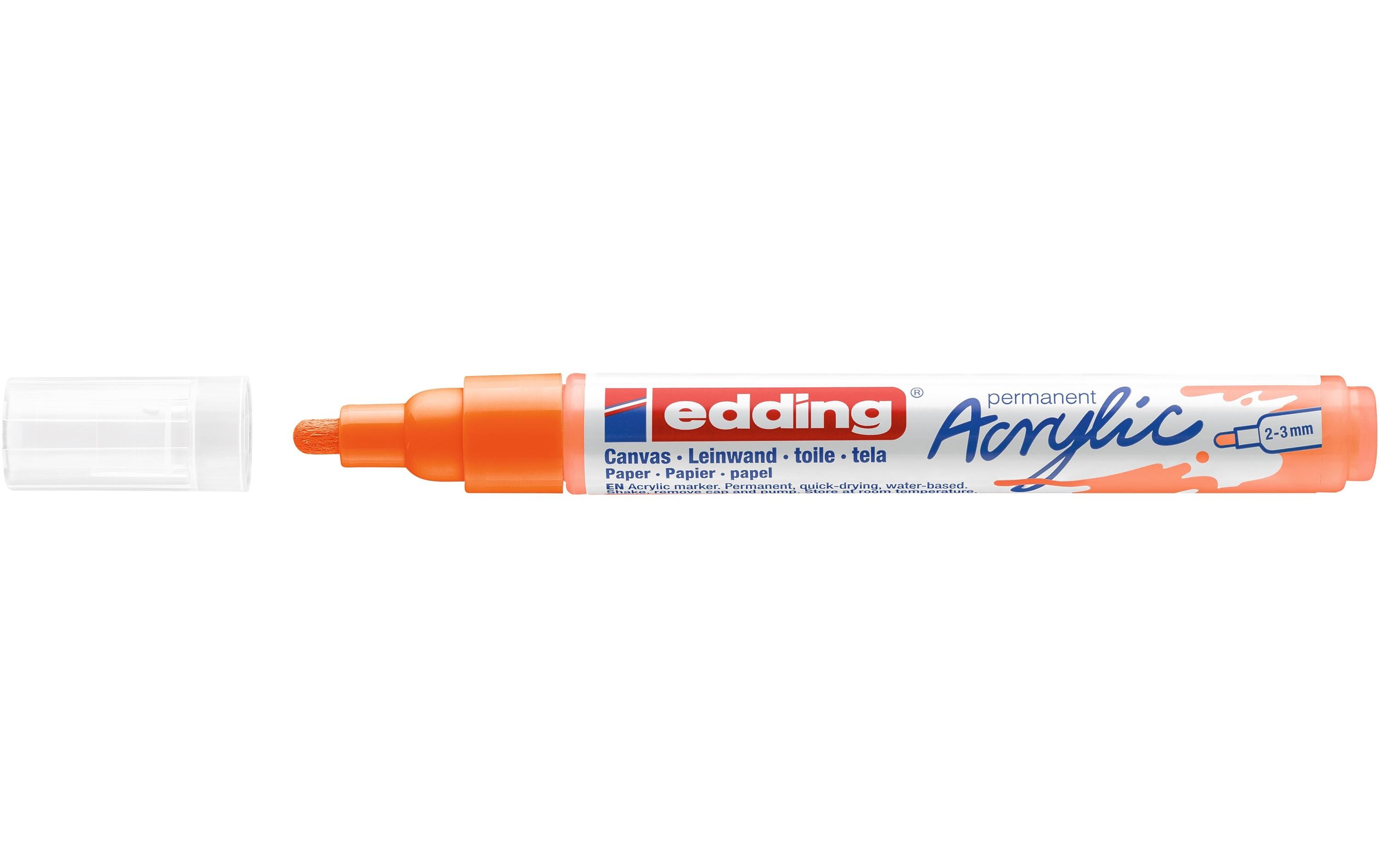 Acrylmarker 5100 Medium, NeonorangeSchnelltrocknende Acrylstifte