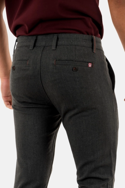 Pantalons Benson & Cherry classic chino anthra