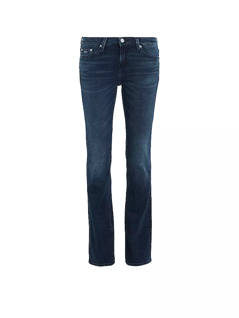TOMMY JEANS Jeans Flared Fit MADDIE dunkelblau