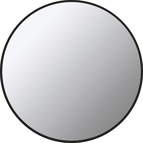 Ribe badspejl Ø80 cm - sort
