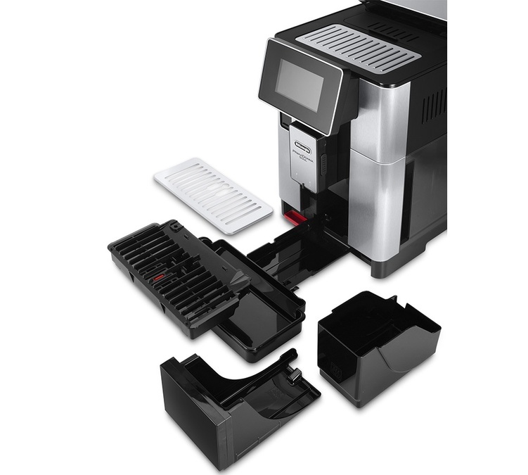 DELONGHI Primadonna Soul ECAM 610.75.MB Carafe à café + Mug Contigo OFFERT Garantie 5 ans Coloris:Argent