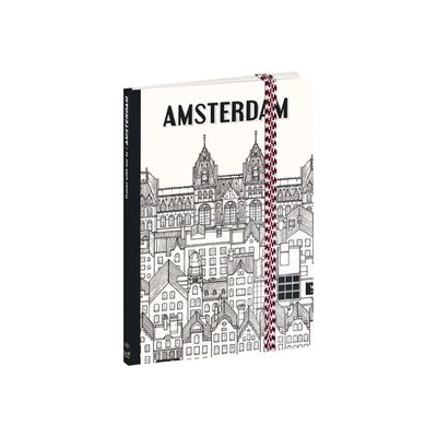 Quo Vadis Doctor Paper - Carnet de notes à élastique 10 x 15 cm - ligné - Amsterdam