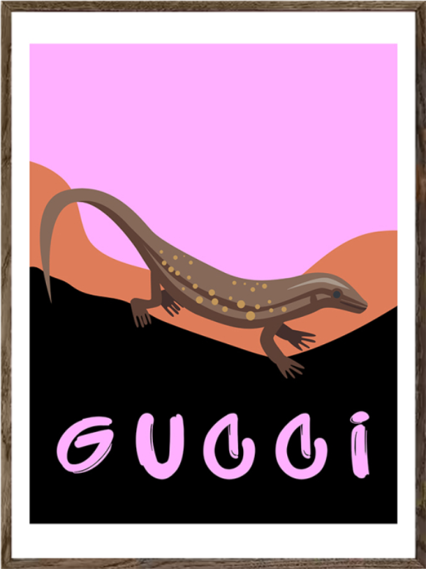 Art Print Gucci Gecko FA-282