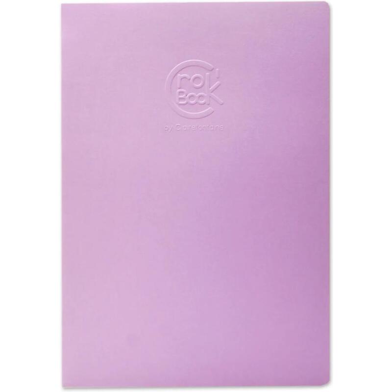 Crok'Book carnet piqué 24F 24x32cm 90g - Aléatoire