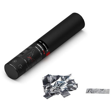 Magic FX HC01SLM Handheld Confetti Cannon 28 cm Silver Metallic