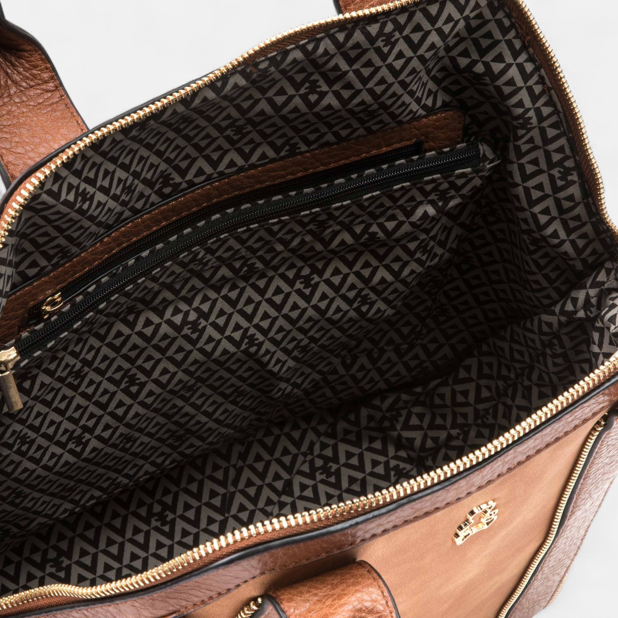 Sac à main cognac