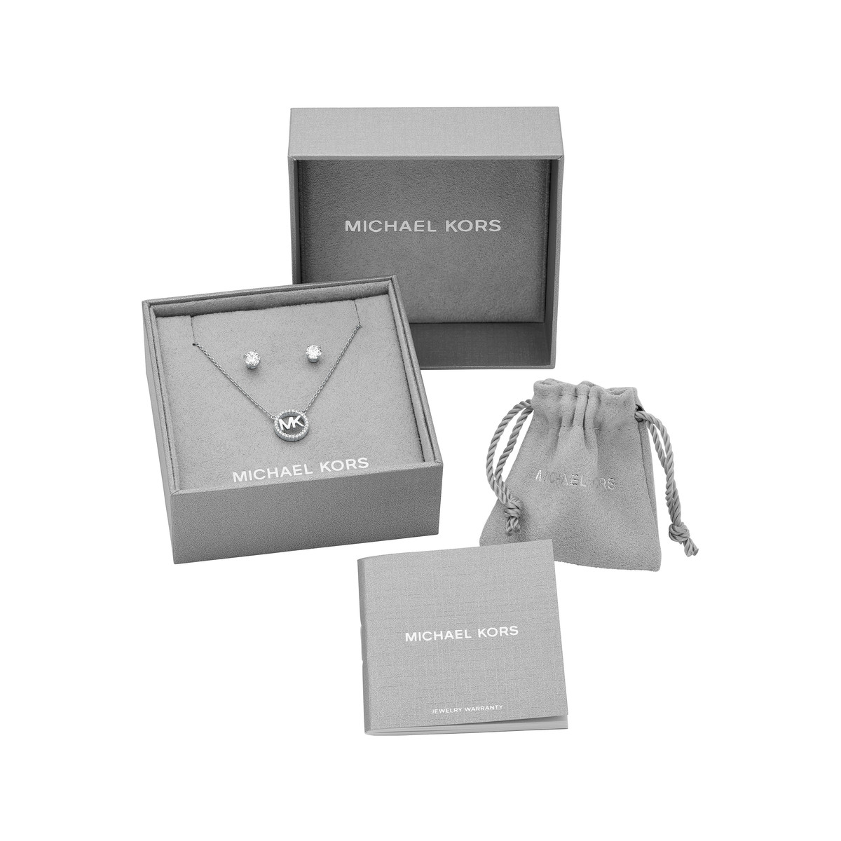 Parure MICHAEL KORS argent 925 rhodié zirconias