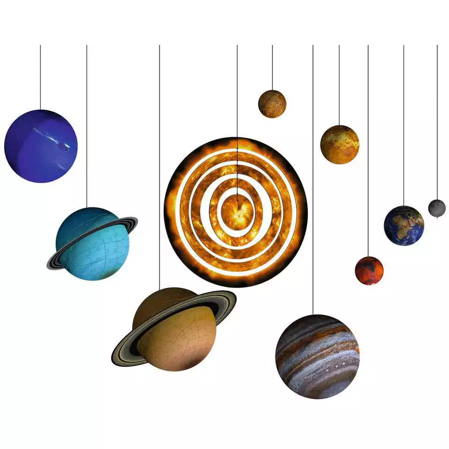 Ravensburger Planetensystem bunt