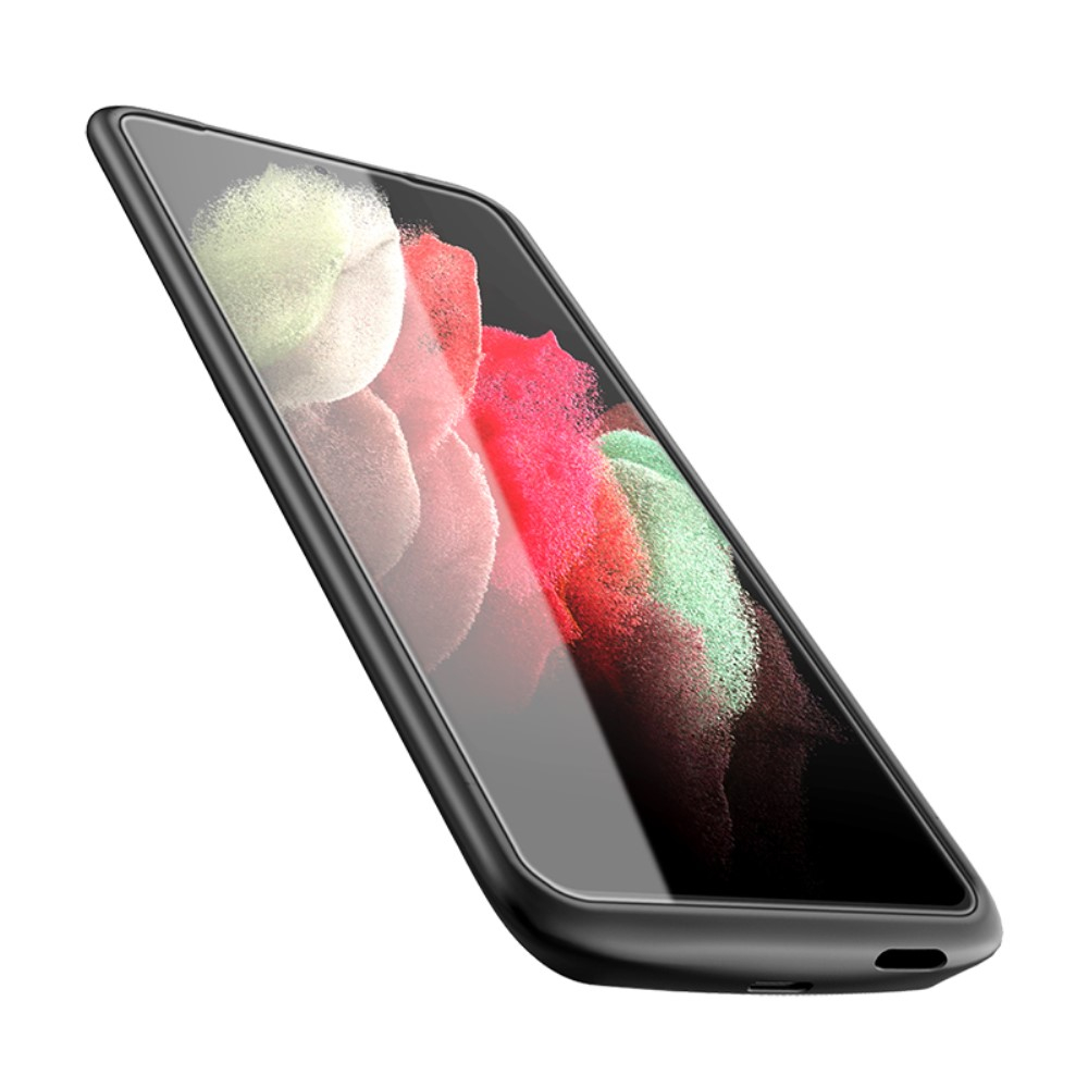Samsung Galaxy S21 Ultra 5G Backpack Akku Case (4700mAh) Schutzhülle - Schwarz