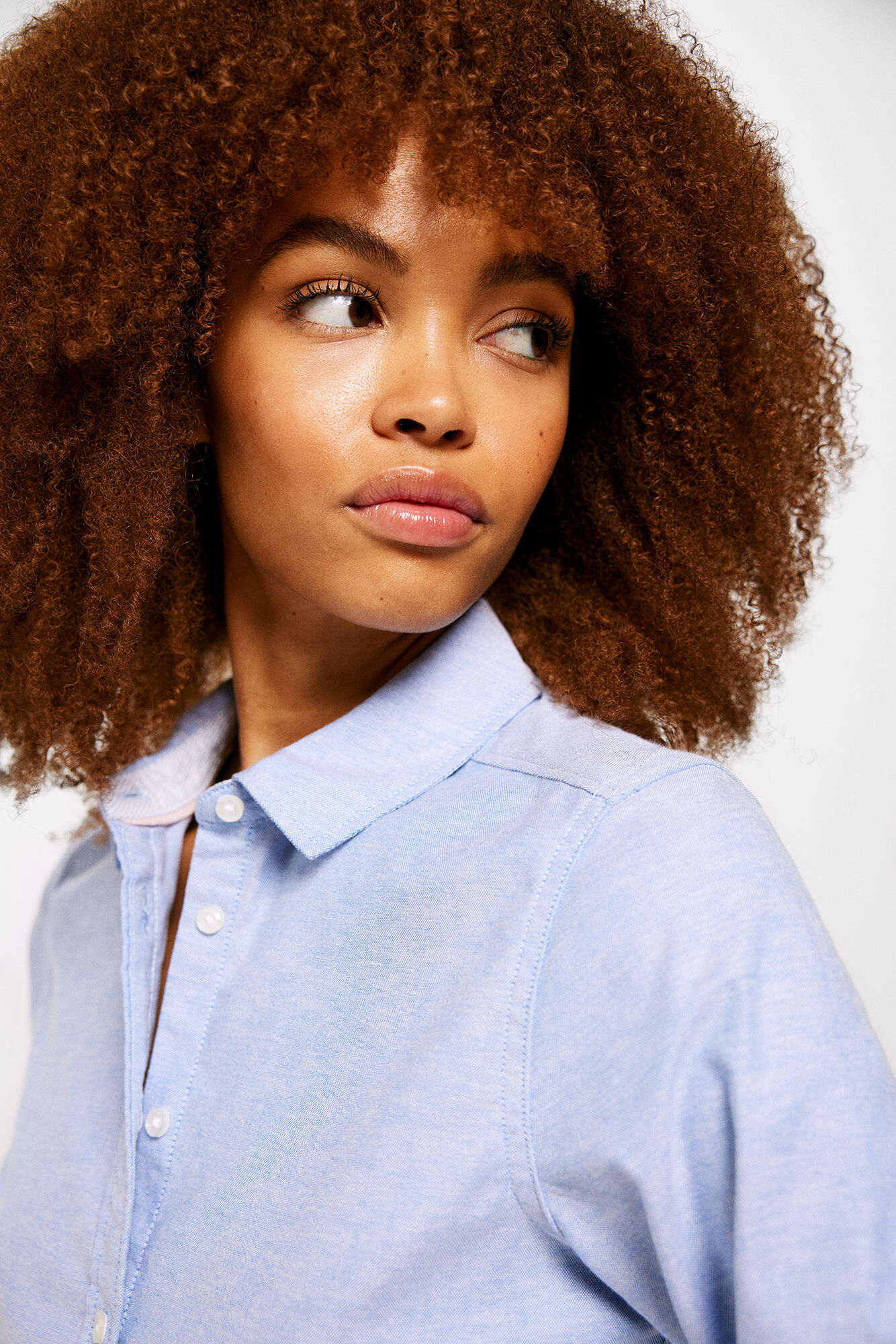 Camisa Oxford de Algodão