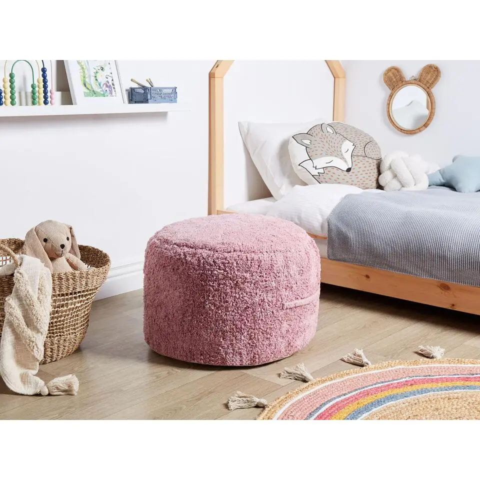 KANDHKOT - Poef - Roze - 50 x 35 - Katoen