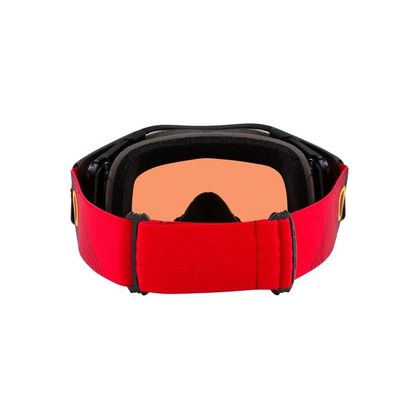 Masque cross Oakley AIRBRAKE MX RED FLOW ECRAN IRIDIUM 2023 - Rouge