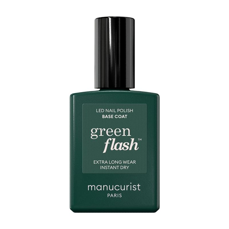 Base Coat semi-permanent LED Green Flash Manucurist 15ml